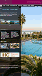 Mobile Screenshot of limassol.crowneplaza.com